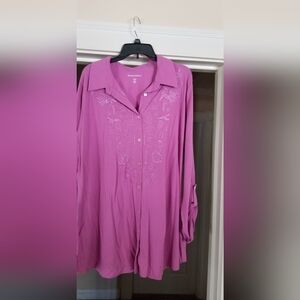 Womans embroidered top